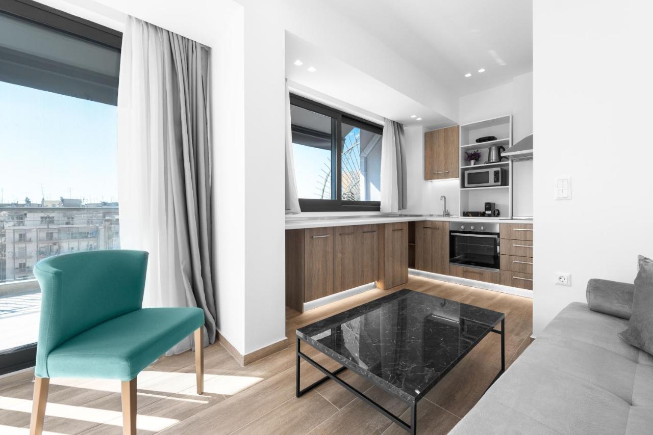 Penthouse Level 8, Nilie Hospitality Mgmt Apartment เทสซาโลนิกิ ภายนอก รูปภาพ